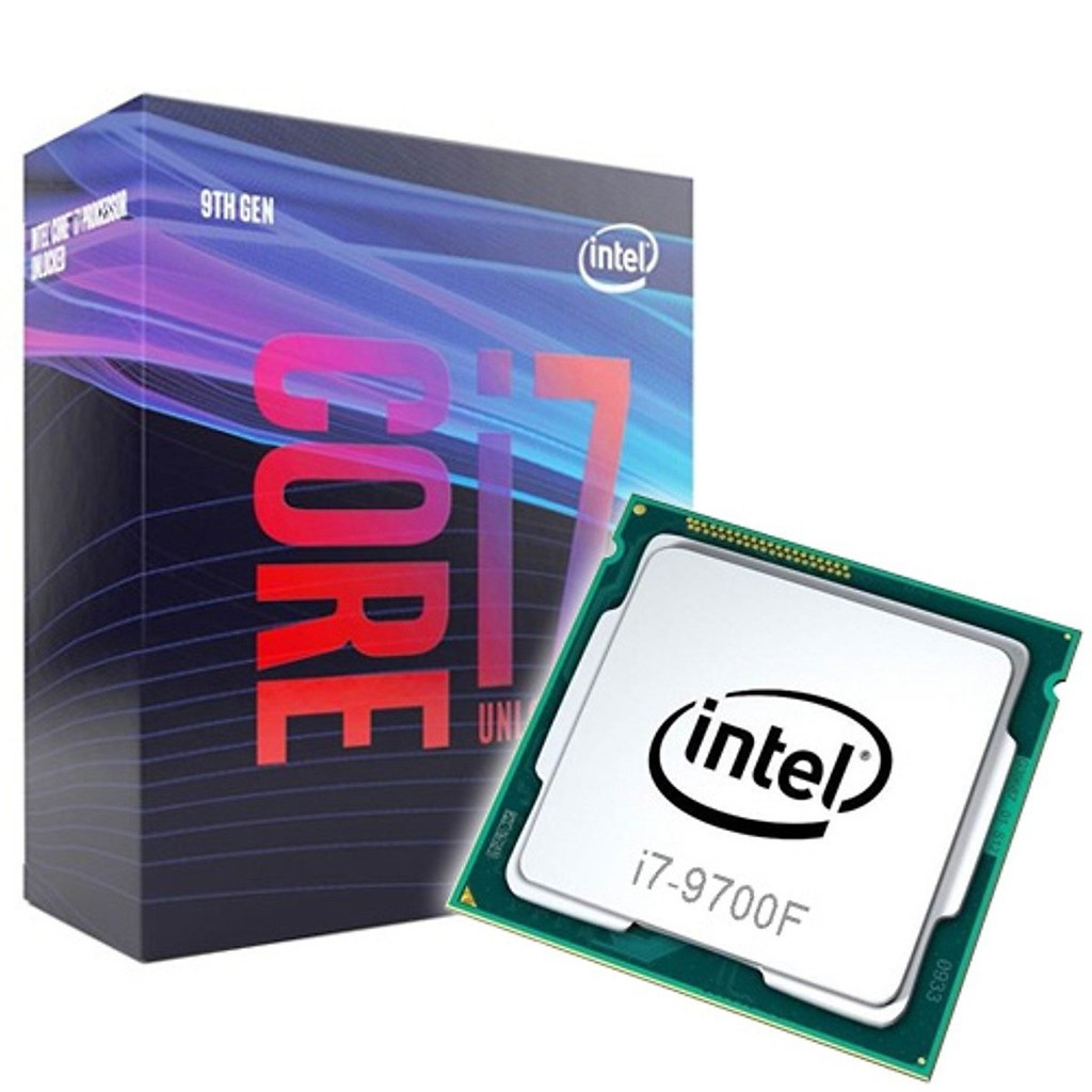 CPU Intel Core i7-9700F Box CH (dùng card VGA)